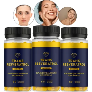 O Poder Do Trans Resvetrol Americano Em Sua Pele Kit 3 Suple